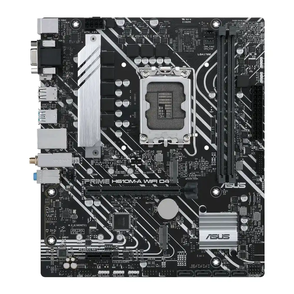 (image for) ASUS PRIME H610M-A WIFI D4 DDR4 micro-ATX Motherboard